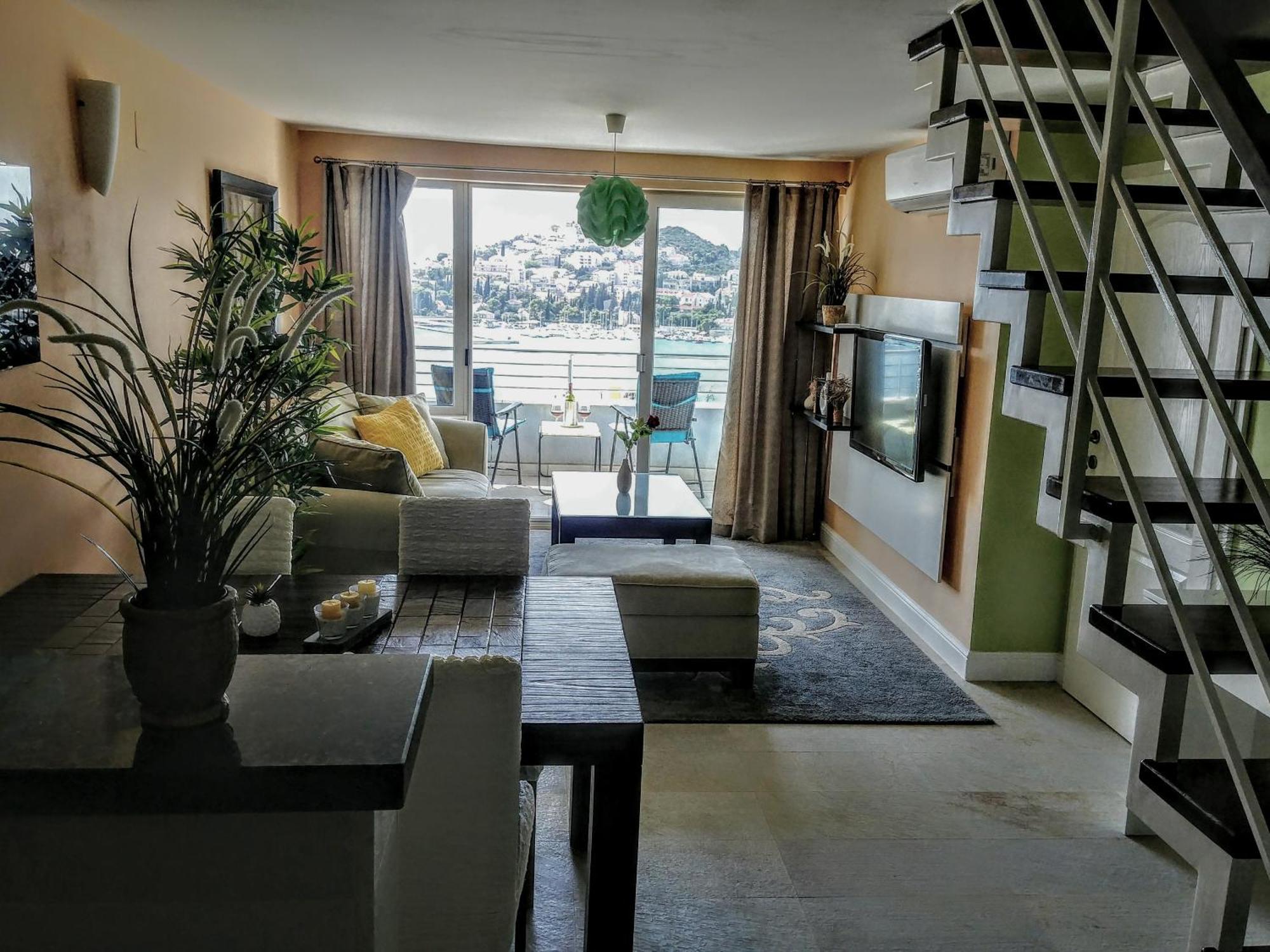 Beautiful 2 Bedroom 2 Bathroom Sea View, Free Parking 두브로브니크 외부 사진